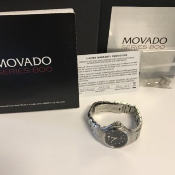 Movado Series 800 Ladies Diamond Accent Watch main image 6